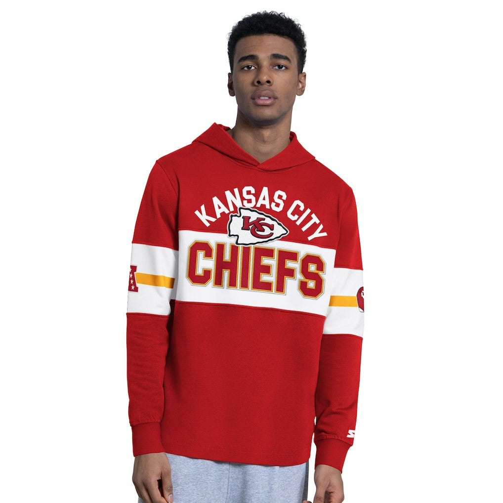 Kansas City Chiefs Starter Fullback Jersey Hoodie Red | NFL