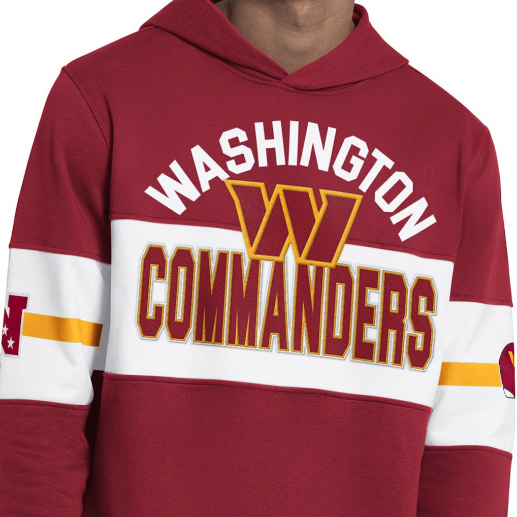 Washington Commanders Starter Fullback Jersey Hoodie Burgundy | NFL