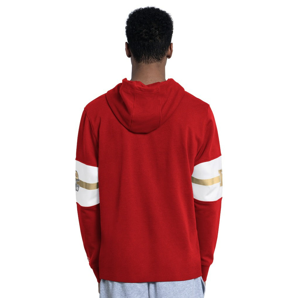 San Francisco 49ers Starter Fullback Jersey Hoodie Scarlet | NFL