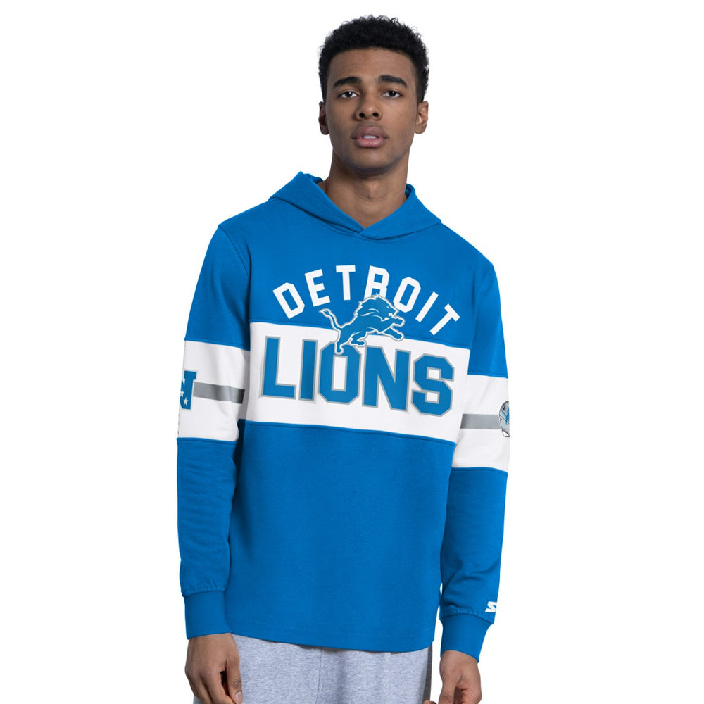 Detroit Lions Starter Fullback Jersey Hoodie Royal | NFL