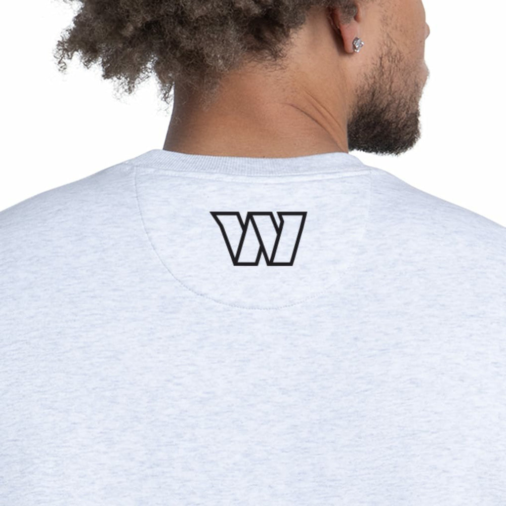 Washington Commanders Starter Faceoff Fleece Sweatshirt Ash | NFL