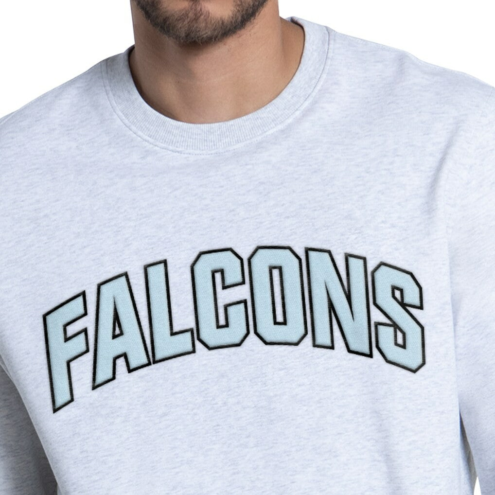 Atlanta Falcons Starter Faceoff Fleece Sweatshirt Ash | NFL