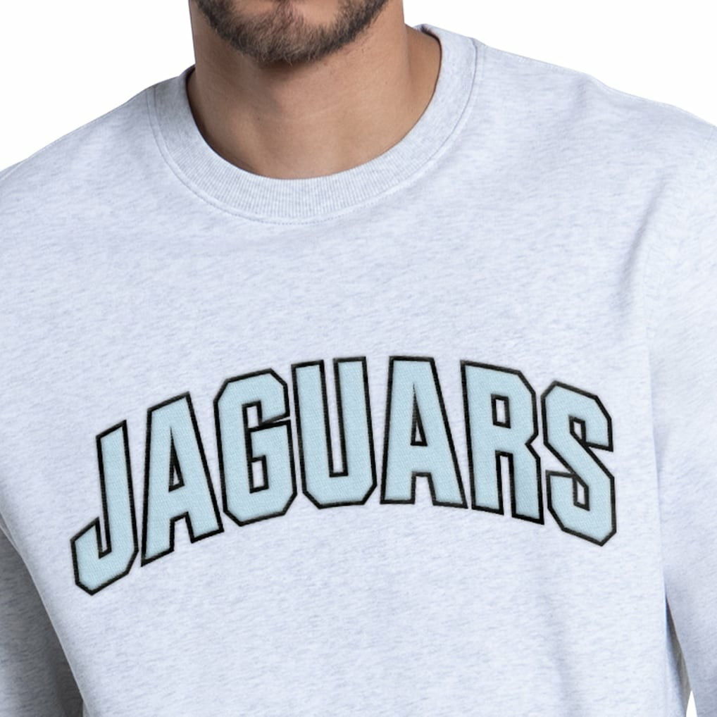 Jacksonville Jaguars Starter Faceoff Fleece Sweatshirt Ash | NFL