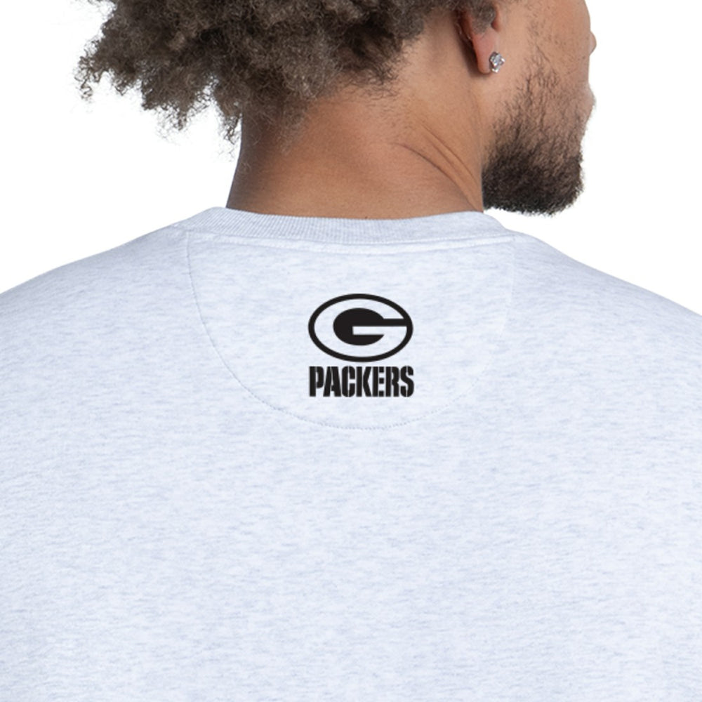 Green Bay Packers Starter Faceoff Fleece Sweatshirt Ash | NFL