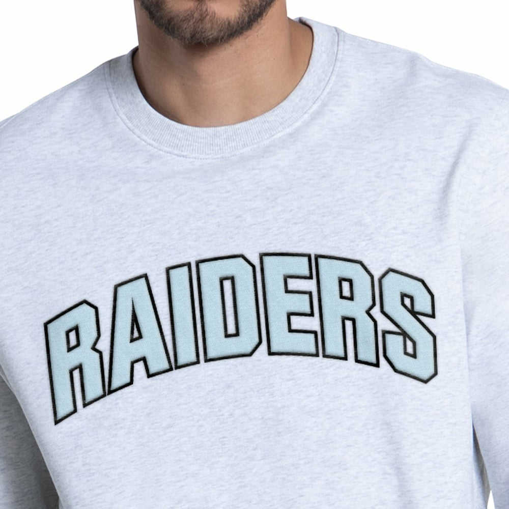 Las Vegas Raiders Starter Faceoff Fleece Sweatshirt Ash | NFL