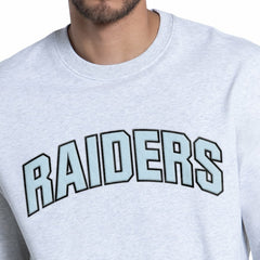 Las Vegas Raiders Starter Faceoff Fleece Sweatshirt Ash | NFL