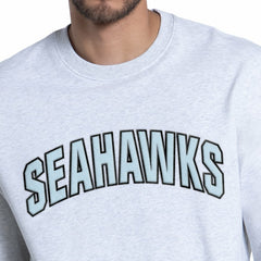 Seattle Seahawks Starter Faceoff Fleece Sweatshirt Ash | NFL
