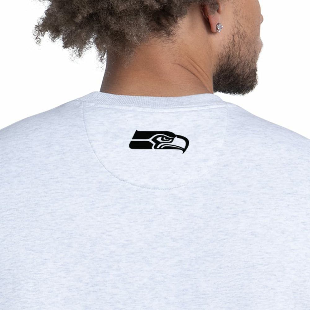 Seattle Seahawks Starter Faceoff Fleece Sweatshirt Ash | NFL