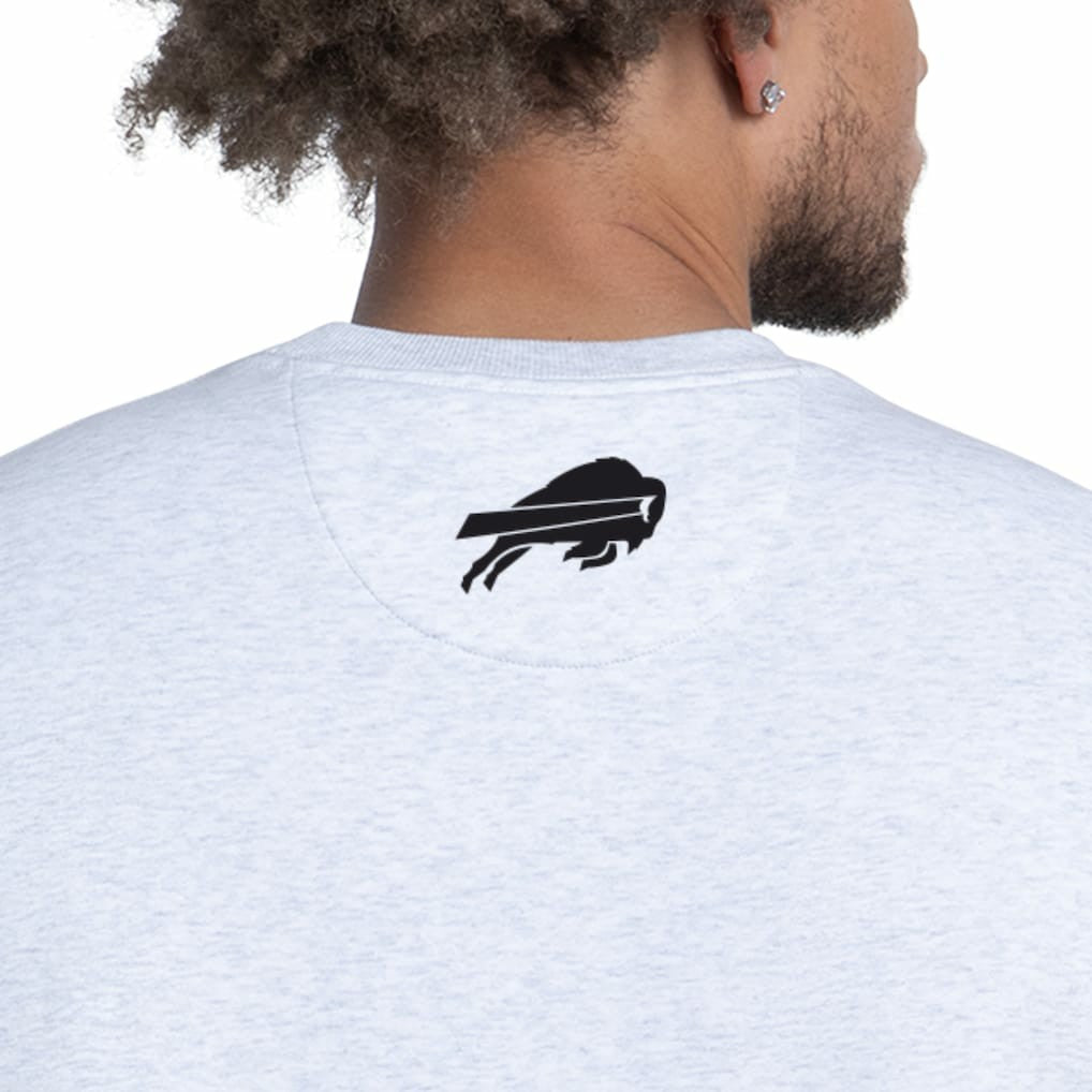 Buffalo Bills Starter Faceoff Fleece Sweatshirt Ash | NFL