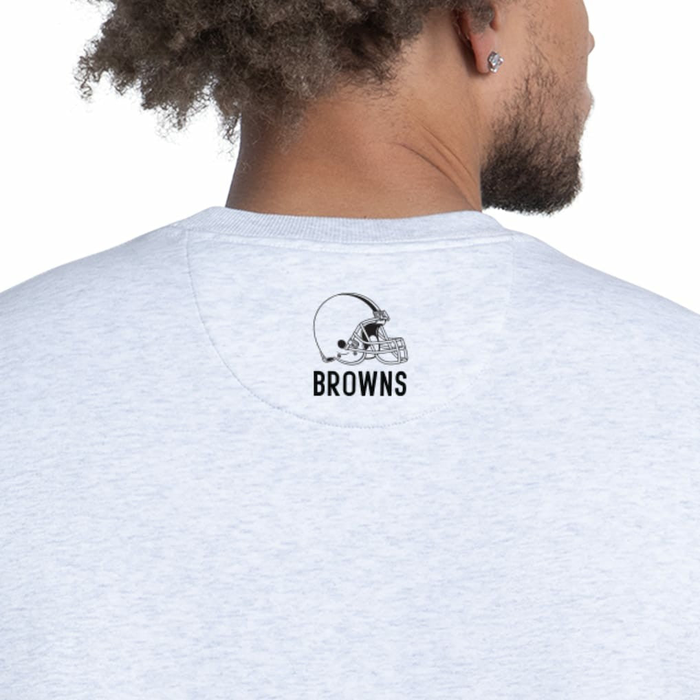 Cleveland Browns Starter Faceoff Fleece Sweatshirt Ash | NFL