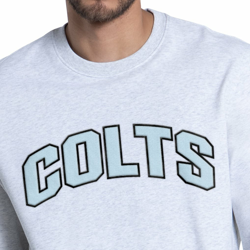 Indianapolis Colts Starter Faceoff Fleece Sweatshirt Ash | NFL