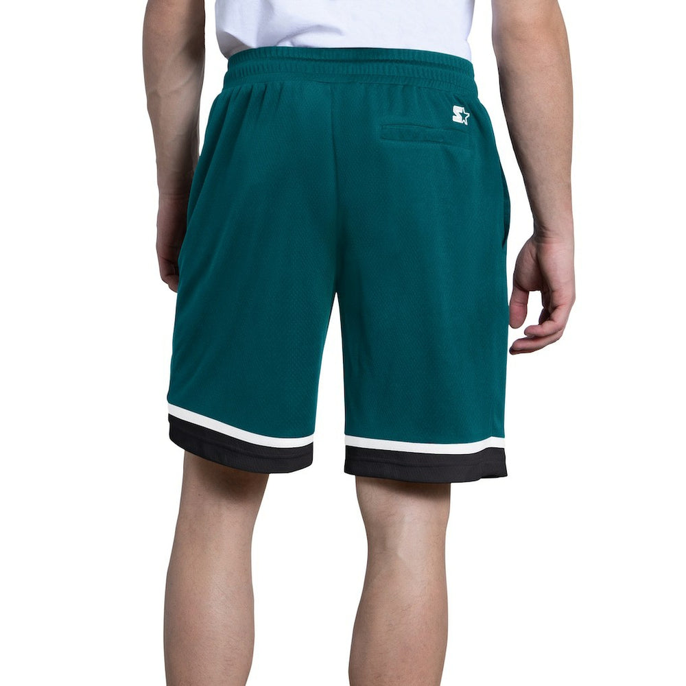 Philadelphia Eagles Starter Power Play Mesh Shorts Midnight Green | NFL