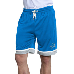 Detroit Lions Starter Power Play Mesh Shorts Blue | NFL