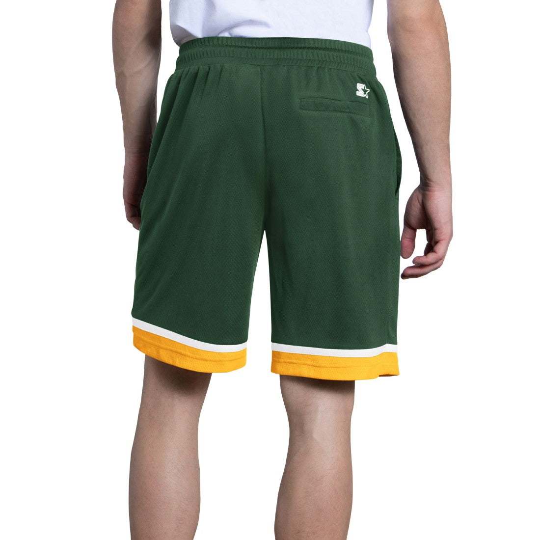 Green Bay Packers Starter Power Play Mesh Shorts Green | NFL