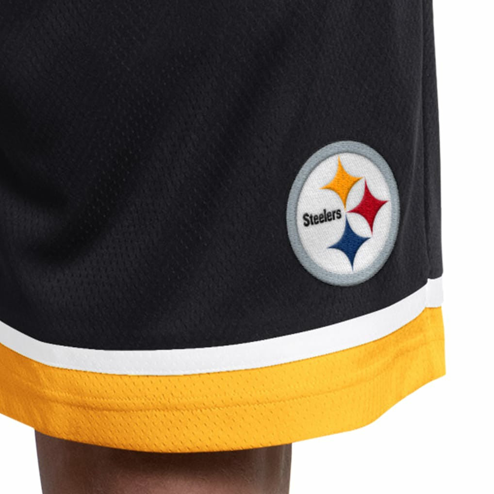 Pittsburgh Steelers Starter Power Play Mesh Shorts Black | NFL
