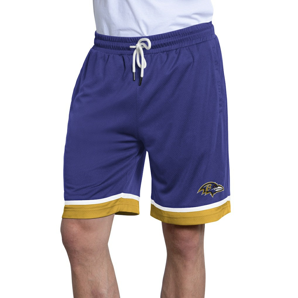 Baltimore Ravens Starter Power Play Mesh Shorts Purple | NFL