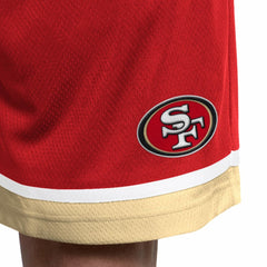 San Francisco 49ers Starter Power Play Mesh Shorts Scarlet | NFL