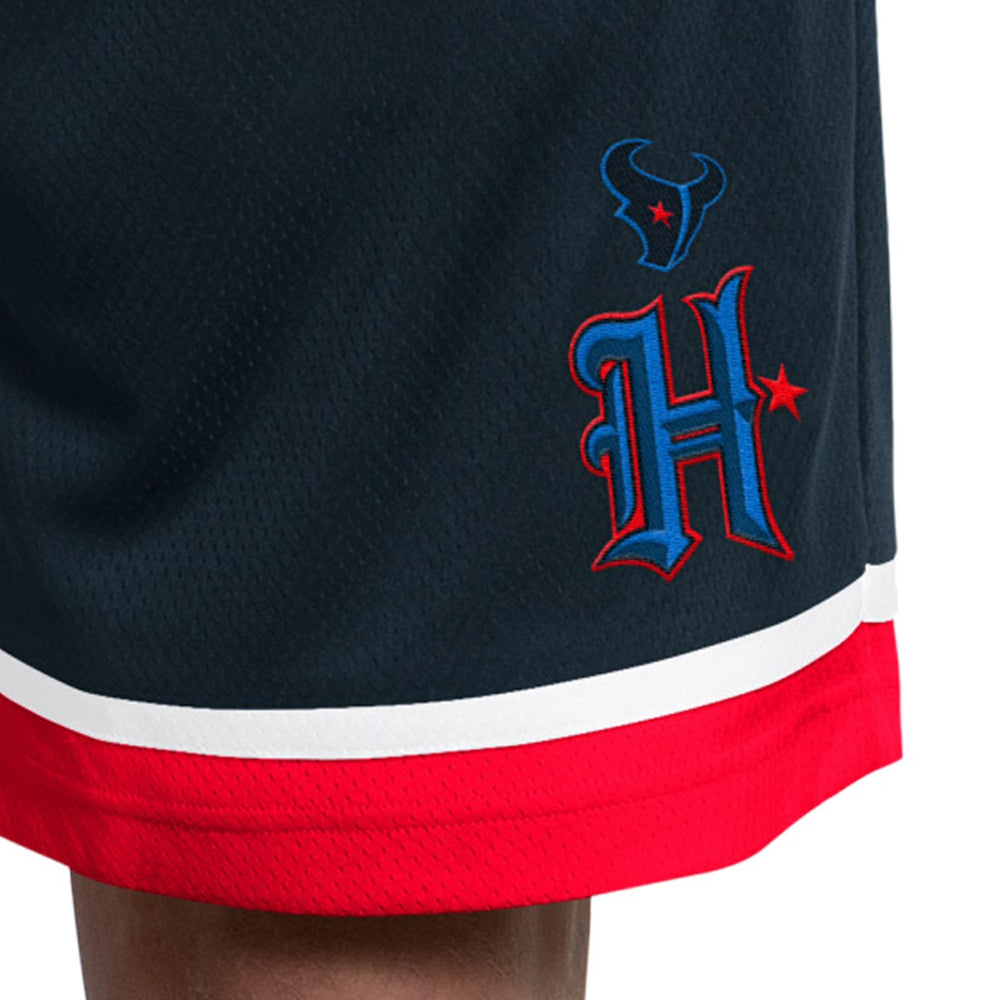 Houston Texans Starter Alternate Power Play Mesh Shorts Navy | NFL