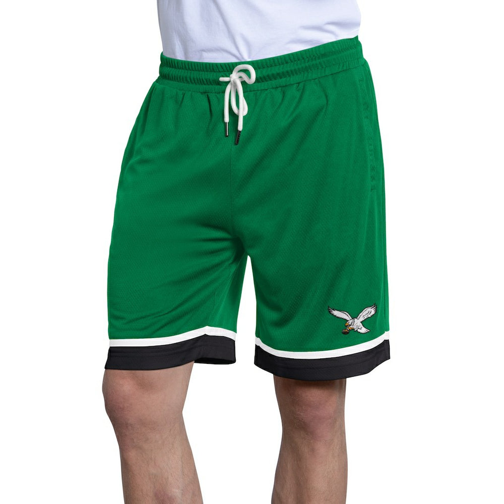 Philadelphia Eagles Starter Throwback Power Play Mesh Shorts Kelly Green | NFL