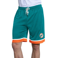 Miami Dolphins Starter Throwback Power Play Mesh Shorts Aqua | NFL