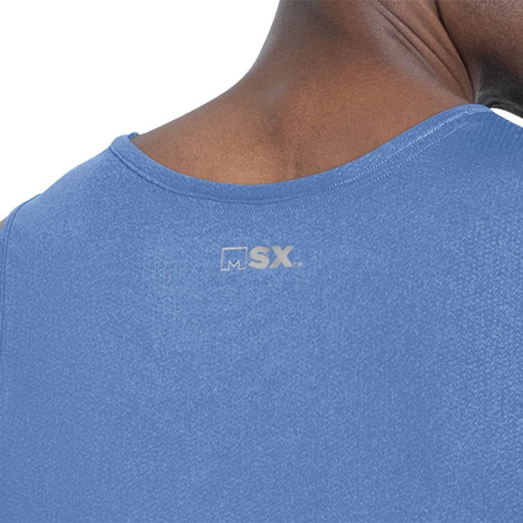 Buffalo Bills MSX by Michael Strahan Energy Scoop Neck Tank Top Royal | NFL
