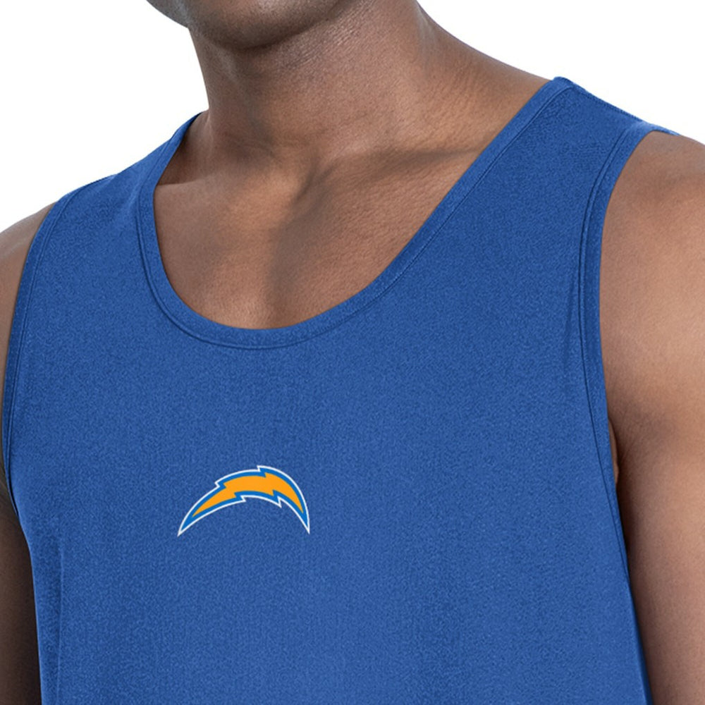 Los Angeles Chargers MSX by Michael Strahan Energy Scoop Neck Tank Top Royal | NFL