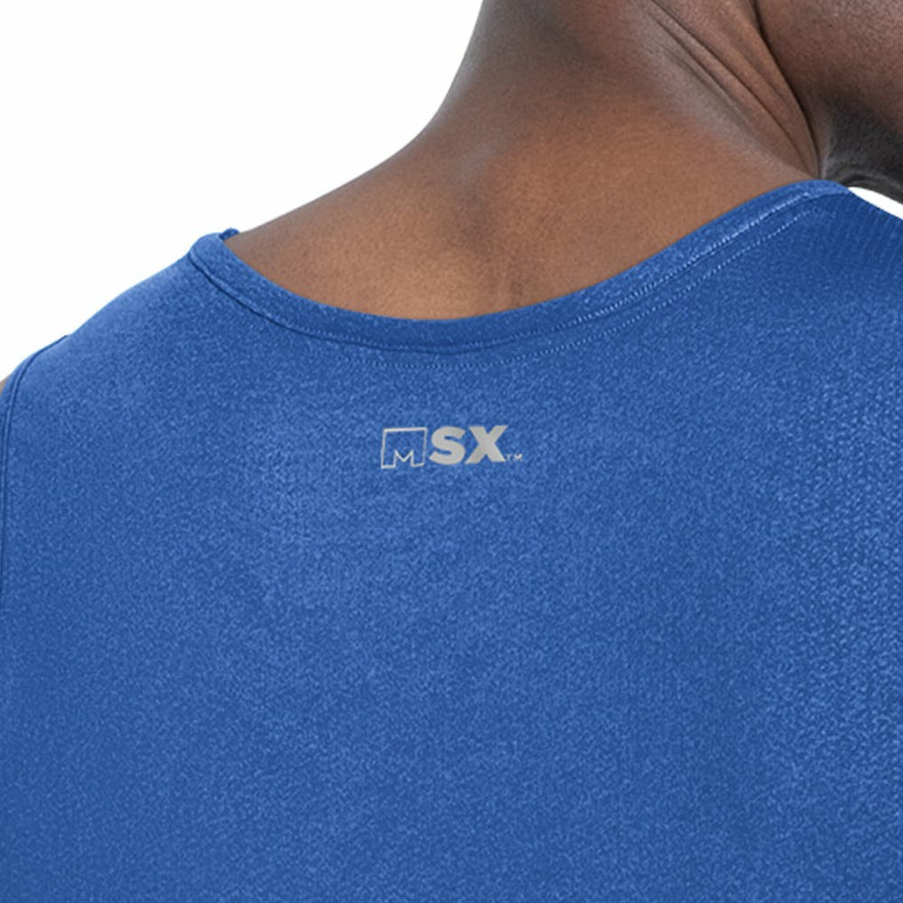 Los Angeles Chargers MSX by Michael Strahan Energy Scoop Neck Tank Top Royal | NFL