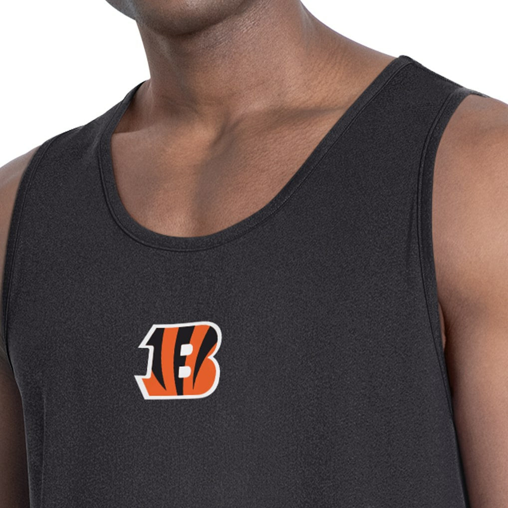 Cincinnati Bengals MSX by Michael Strahan Energy Tank Top Charcoal | NFL