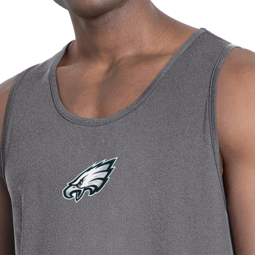 Philadelphia Eagles MSX by Michael Strahan Energy Tank Top Charcoal | NFL