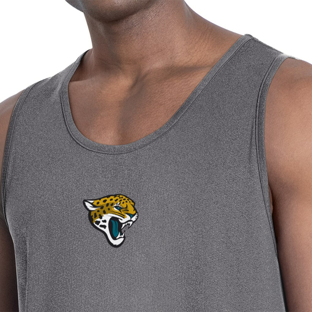 Jacksonville Jaguars MSX by Michael Strahan Energy Tank Top Charcoal | NFL