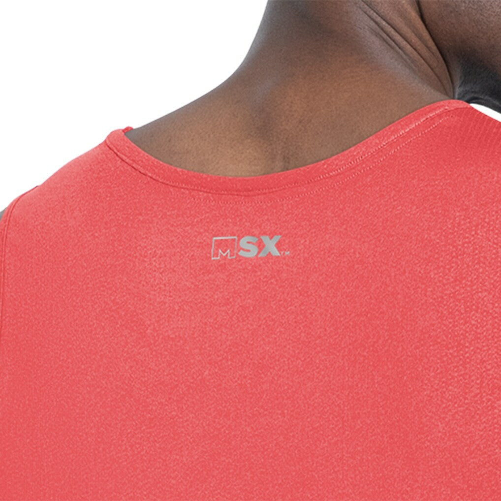 Kansas City Chiefs MSX by Michael Strahan Energy Scoop Neck Tank Top Red | NFL