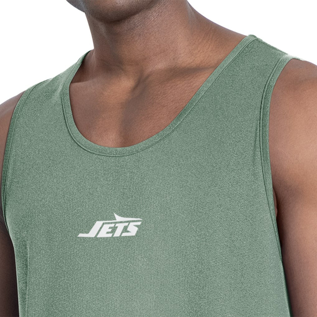 New York Jets MSX by Michael Strahan Energy Scoop Neck Tank Top Green | NFL