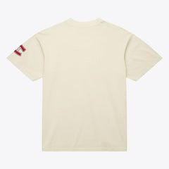 Montreal Canadiens Mitchell & Ness Unisex Arched Team T-Shirt - Cream - NHL