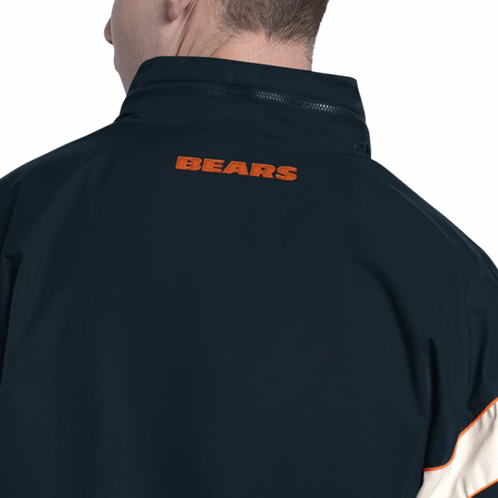 Chicago Bears Starter The Gust Full-Zip Hooded Jacket Navy | NFL