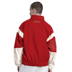 San Francisco 49ers Starter The Gust Full-Zip Hooded Jacket Scarlet | NFL