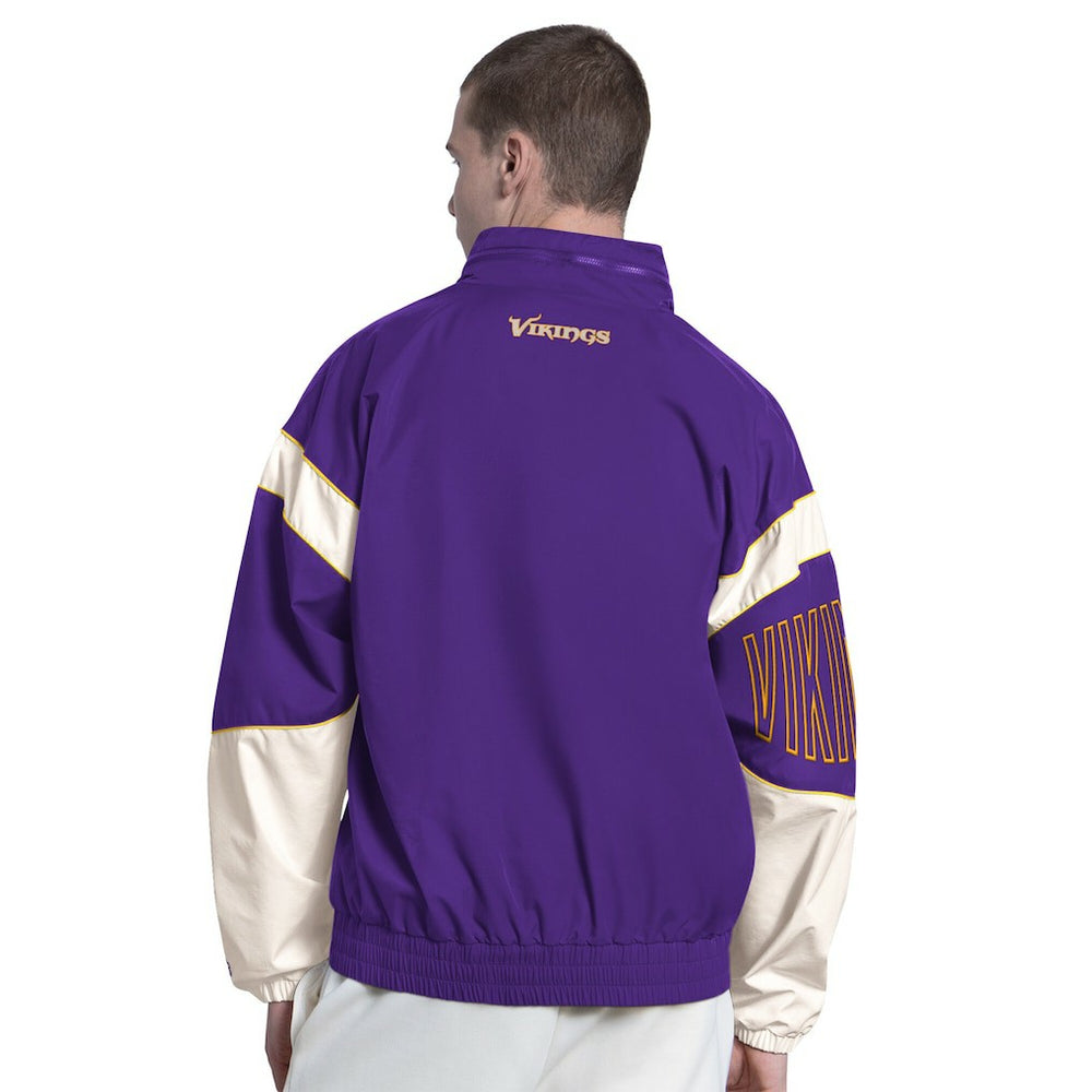 Minnesota Vikings Starter The Gust Full-Zip Hooded Jacket Purple | NFL
