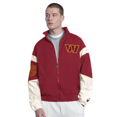 Washington Commanders Starter The Gust Full-Zip Hooded Jacket Burgundy | NFL