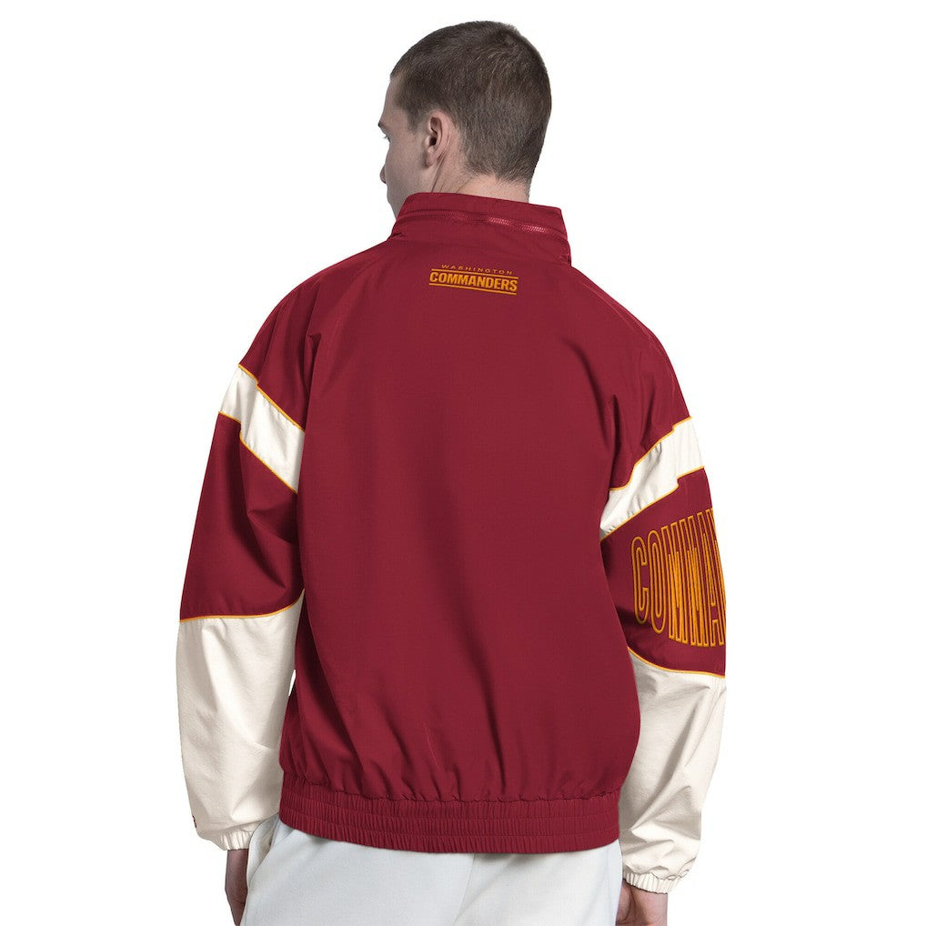 Washington Commanders Starter The Gust Full-Zip Hooded Jacket Burgundy | NFL