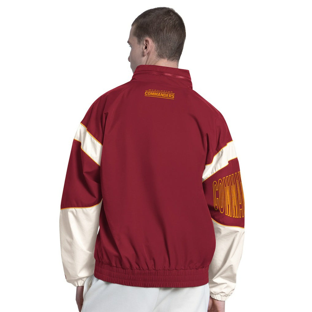 Washington Commanders Starter The Gust Full-Zip Hooded Jacket Burgundy | NFL