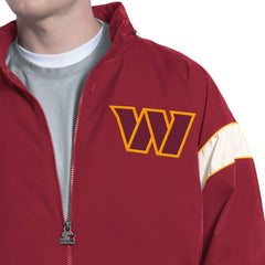 Washington Commanders Starter The Gust Full-Zip Hooded Jacket Burgundy | NFL