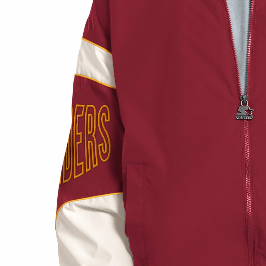 Washington Commanders Starter The Gust Full-Zip Hooded Jacket Burgundy | NFL