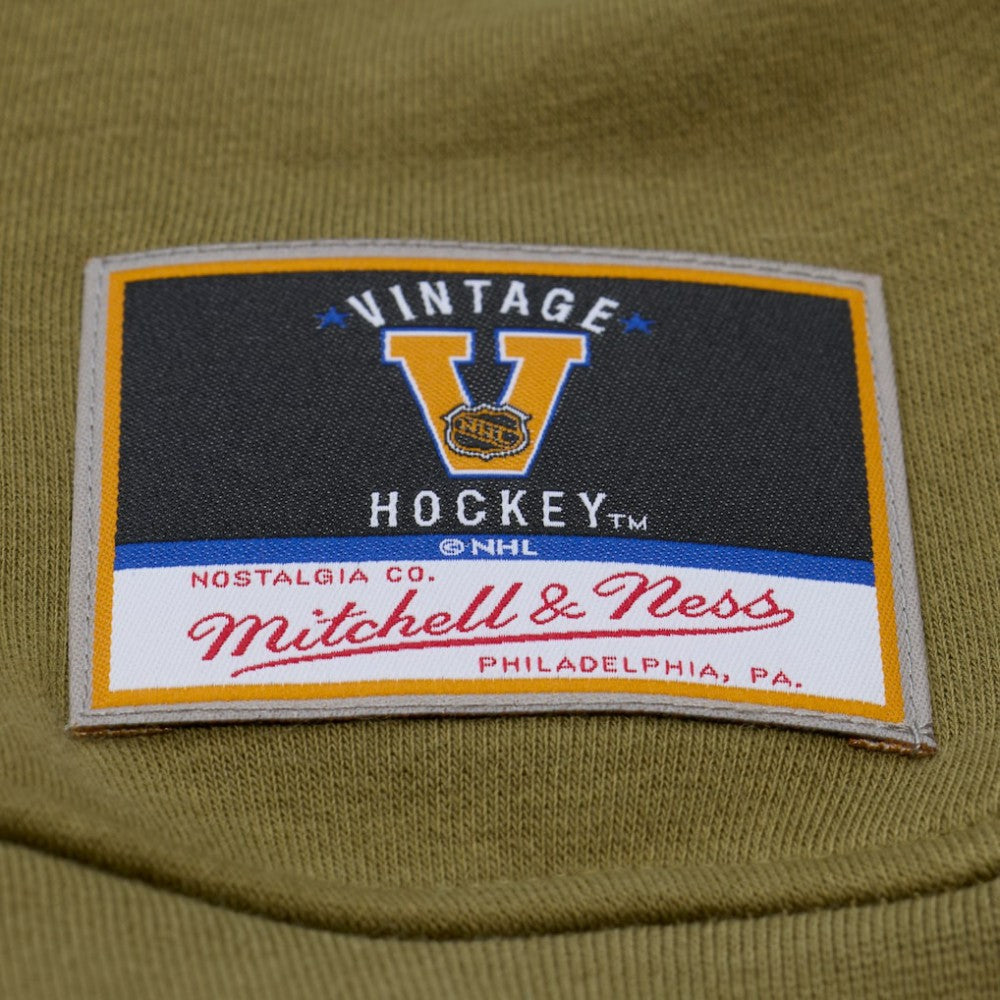 Boston Bruins Mitchell & Ness Women's Fleece Sweatshirt - Hunter Green - NHL