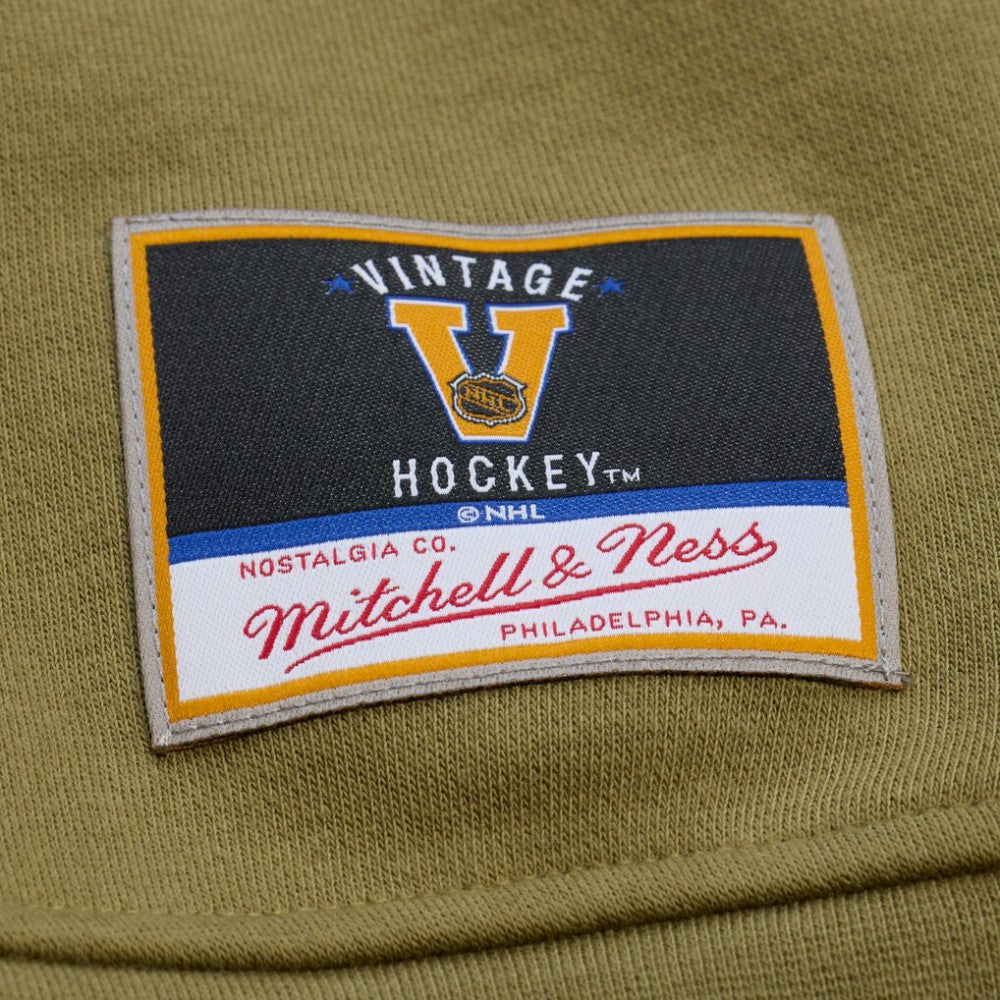 Detroit Red Wings Mitchell & Ness Women's Fleece Sweatshirt - Hunter Green - NHL