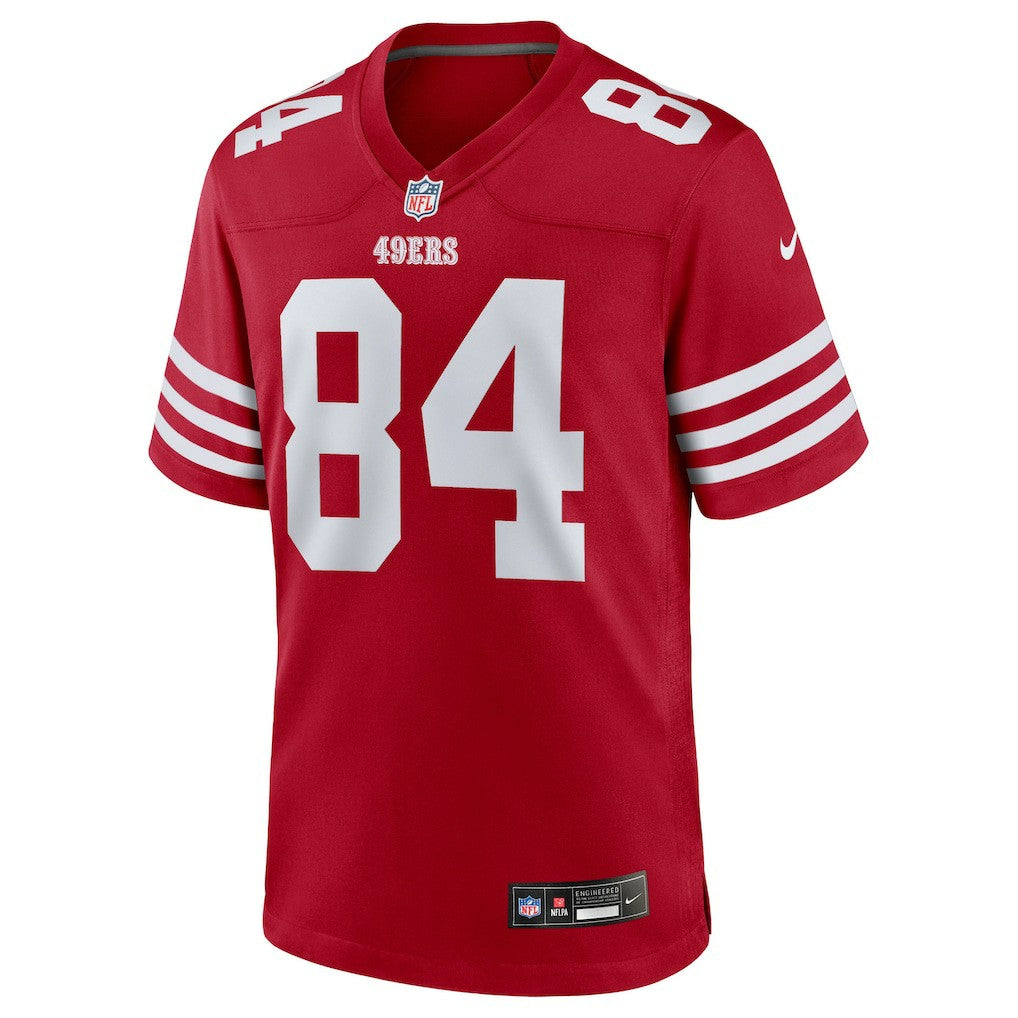 Kendrick Bourne San Francisco 49ers Team Game Jersey Scarlet | Nike for Sale