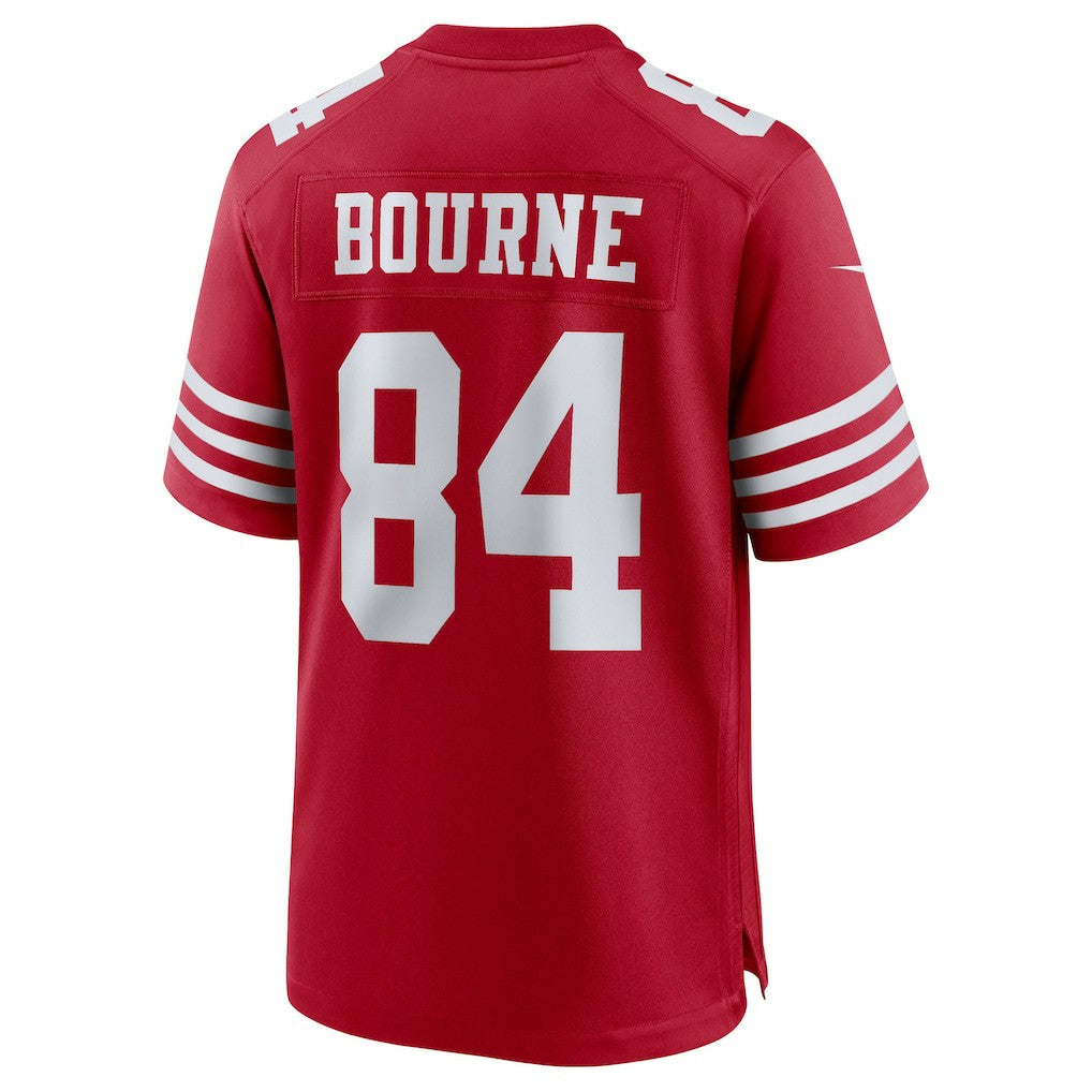 Kendrick Bourne San Francisco 49ers Team Game Jersey Scarlet | Nike for Sale