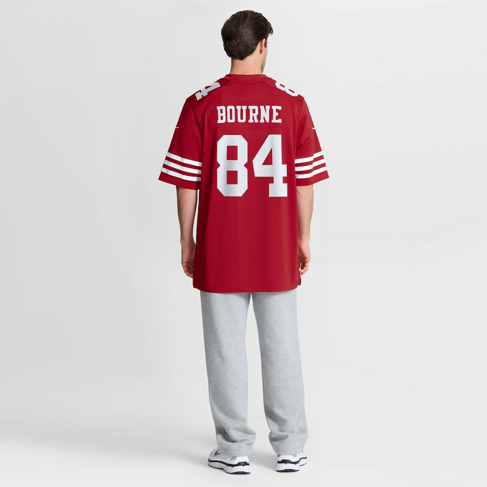 Kendrick Bourne San Francisco 49ers Team Game Jersey Scarlet | Nike for Sale