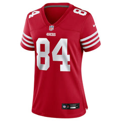 Kendrick Bourne San Francisco 49ers Women's Team Game Jersey Scarlet | Nike for Sale