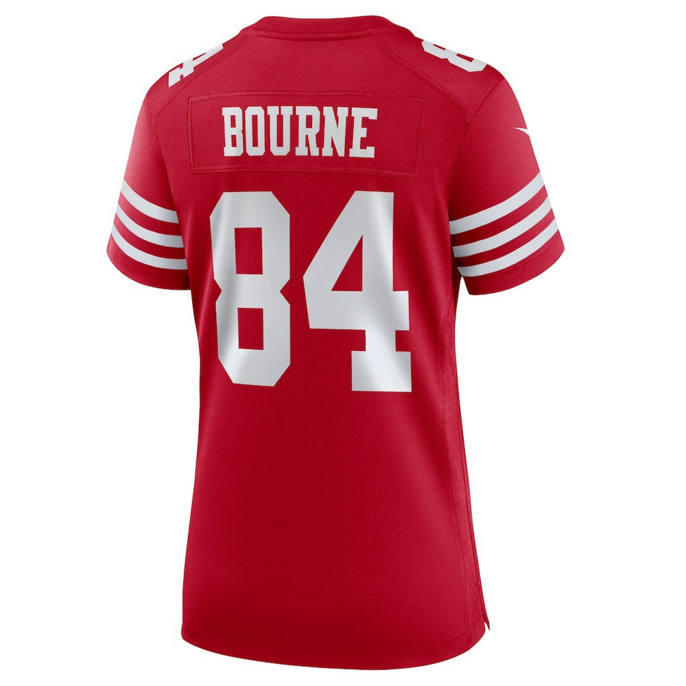 Kendrick Bourne San Francisco 49ers Women's Team Game Jersey Scarlet | Nike for Sale