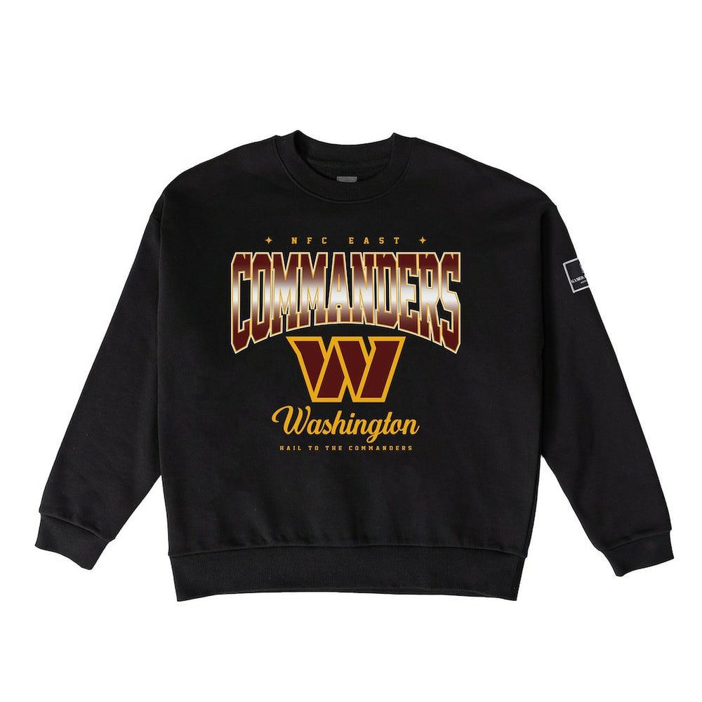 Washington Commanders Gameday Couture Women's Powerhouse Play Premium Fleece Sweatshirt Black | NFL