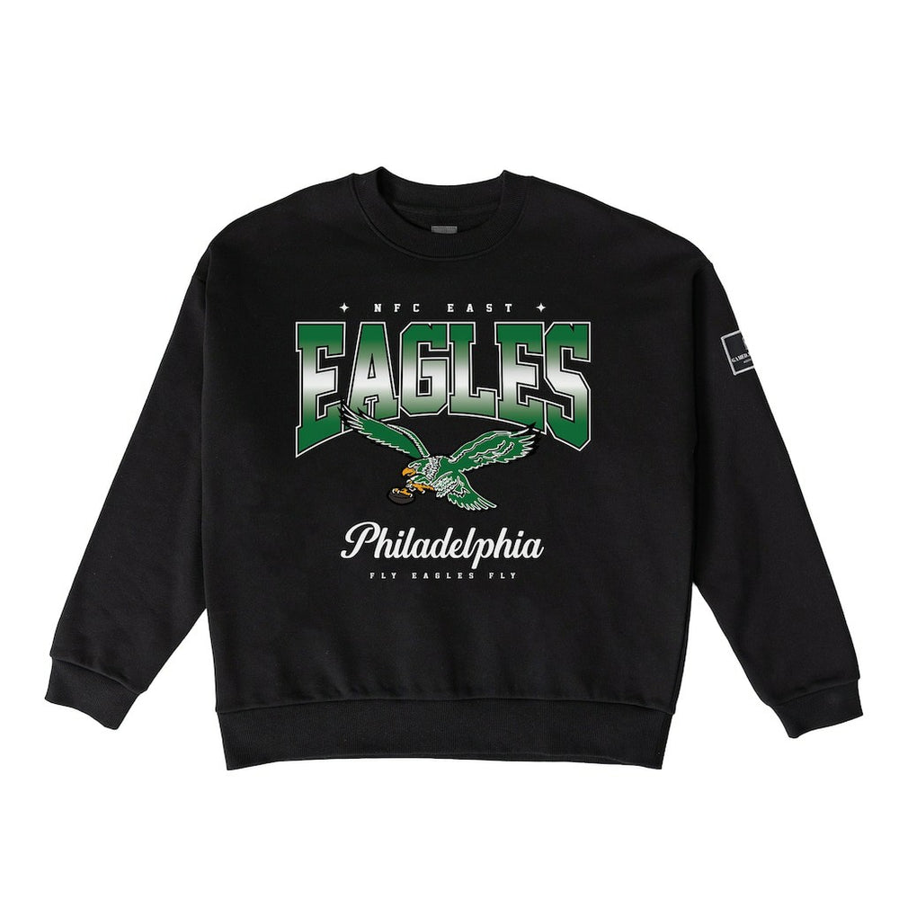 Philadelphia Eagles Gameday Couture Women's Powerhouse Play Premium Fleece Sweatshirt Black | NFL